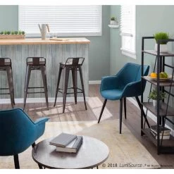 Oregon Antique and Espresso Low Back Bar Stool (Set of 2) by Lumisource -Cheap Lumisource Store antique espresso lumisource bar stools bs orlb an e2 c3 1000