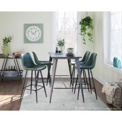 Oregon Antique and Espresso Counter Height Dining Table by Lumisource -Cheap Lumisource Store antique espresso lumisource kitchen dining tables ct or an e 31 1000