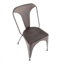 Austin Antique Metal Dining Chair (Set of 2) by Lumisource -Cheap Lumisource Store antique lumisource dining chairs dc tw au an2 a0 1000