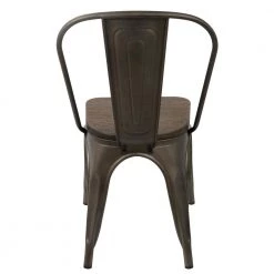 Oregon Antique and Dark Espresso Dining Chair (Set of 2) by Lumisource -Cheap Lumisource Store antqiue dark espresso lumisource dining chairs dc tw or dkesp2 66 1000