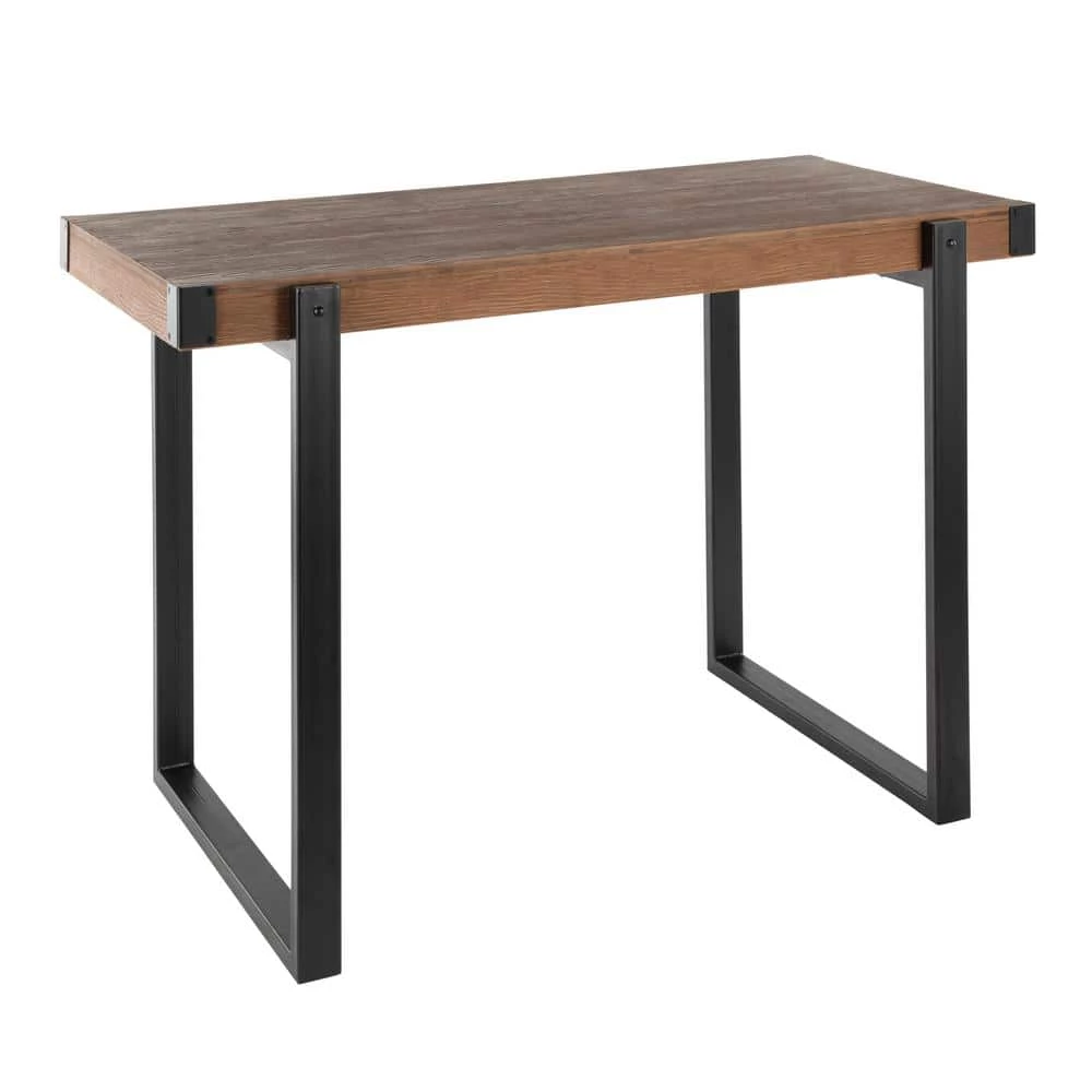 Odessa Black and Brown Counter Height Dining Table by Lumisource 3 Odessa Black and Brown Counter Height Dining Table by Lumisource