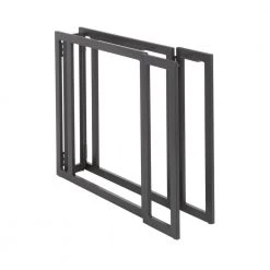 46 in. Corner Black/Espresso Computer Desk with Open Back by Lumisource -Cheap Lumisource Store black espresso lumisource computer desks ofd croman bkes c3 1000