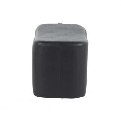 May Contemporary Ottoman in Black Faux Leather by Lumisource 14 May Contemporary Ottoman in Black Faux Leather by Lumisource -Cheap Lumisource Store black lumisource ottomans ot may bk 66 1000