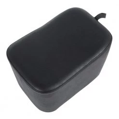 May Contemporary Ottoman in Black Faux Leather by Lumisource 13 May Contemporary Ottoman in Black Faux Leather by Lumisource -Cheap Lumisource Store black lumisource ottomans ot may bk a0 1000