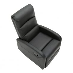 Dormi Black Faux Leather Recliner Chair by Lumisource -Cheap Lumisource Store black lumisource recliners rcl dormi bk a0 1000