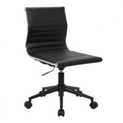 Masters Black Industrial Task Chair by Lumisource