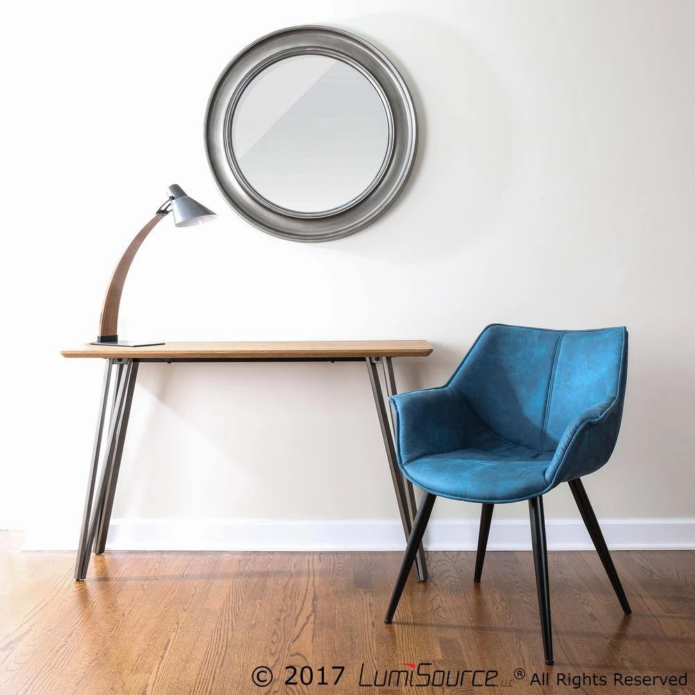 Wrangler Blue Accent Chair (Set of 2) by Lumisource 9 Wrangler Blue Accent Chair (Set of 2) by Lumisource - Image 7