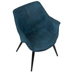 Wrangler Blue Accent Chair (Set of 2) by Lumisource 12 Wrangler Blue Accent Chair (Set of 2) by Lumisource -Cheap Lumisource Store blue lumisource accent chairs ch wrng bu2 a0 1000