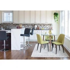 Tintori 32.25 in. Adjustable Charcoal Bar Stool by Lumisource 14 Tintori 32.25 in. Adjustable Charcoal Bar Stool by Lumisource -Cheap Lumisource Store charcoal chrome lumisource bar stools bs jy tnt char 4f 1000