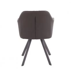 Clubhouse Pleated Charcoal Faux Leather Dining Chair (Set of 2) by Lumisource 11 Clubhouse Pleated Charcoal Faux Leather Dining Chair (Set of 2) by Lumisource -Cheap Lumisource Store charcoal faux leather lumisource dining chairs ch clbp bk cha2 66 1000