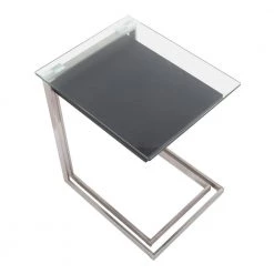 Zenn 15.75 in. Clear Glass and Black Wood Square Nesting Table by Lumisource 13 Zenn 15.75 in. Clear Glass and Black Wood Square Nesting Table by Lumisource -Cheap Lumisource Store clear glass black wood lumisource nesting tables tb zennest bk a0 1000