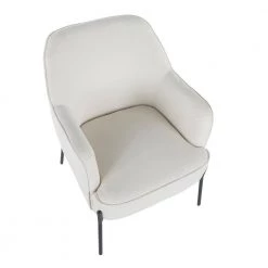 Daniella Cream Accent Chair by Lumisource -Cheap Lumisource Store cream lumisource accent chairs chr daniella bkcr a0 1000