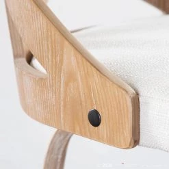 Charlotte 26 in. Cream Fabric and White Washed Wood Counter Stool (Set of 2) by Lumisource -Cheap Lumisource Store cream lumisource bar stools b26 charlot wwcr2 c3 1000