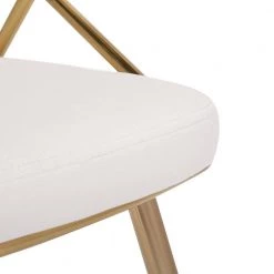 Jie Cream Velvet And Gold Metal Side Dining Chair (Set Of 2) by Lumisource 14 Jie Cream Velvet And Gold Metal Side Dining Chair (Set Of 2) by Lumisource -Cheap Lumisource Store cream velvet gold metal lumisource dining chairs dc jie auvcr2 4f 1000