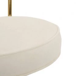 Rhonda Cream Velvet and Gold Steel Task Chair by Lumisource -Cheap Lumisource Store cream velvet gold steel lumisource task chairs oc rhonda auvcr 4f 1000