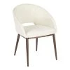 Renee Cream Velvet Dining Chair with Copper Metal Legs by Lumisource -Cheap Lumisource Store cream velvet lumisource dining chairs ch renee cucr 64 1000