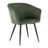 Corazza Green Corduroy Arm Chair by Lumisource