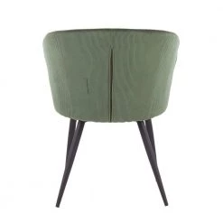 Corazza Green Corduroy Arm Chair by Lumisource -Cheap Lumisource Store green corduroy lumisource accent chairs chr crzz bkgn 66 1000