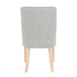 Tori Farmhouse White Washed Wood and Green/Grey Fabric Dining Chair (Set of 2) by Lumisource -Cheap Lumisource Store green grey white wash lumisource dining chairs ch tori wwgn2 66 1000