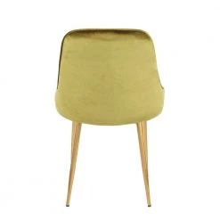 Gold and Green Marcel Velvet Dining Chair (Set of 2) by Lumisource -Cheap Lumisource Store green lumisource dining chairs dc marcl au gn2 66 1000