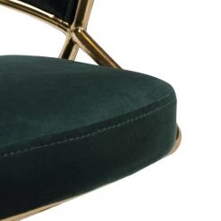 Jie 35.75 in. Green Velvet and Gold Metal Low Back Counter Stool (Set of 2) by Lumisource 14 Jie 35.75 in. Green Velvet and Gold Metal Low Back Counter Stool (Set of 2) by Lumisource -Cheap Lumisource Store green velvet gold metal lumisource bar stools b26 jieclaire g2 auvgn2 4f 1000