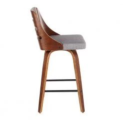 Cheap Lumisource Store -Cheap Lumisource Store grey fabric walnut wood lumisource bar stools b26 trevi2 swvx wlgy2 e1 1000
