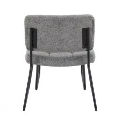 Stout Grey Noise Fabric and Black Steel Lounge Chair and Ottoman Set by Lumisource 10 Stout Grey Noise Fabric and Black Steel Lounge Chair and Ottoman Set by Lumisource -Cheap Lumisource Store grey noise fabric black steel lumisource accent chairs c2 stout bkngy 66 1000