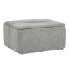Stout Grey Noise Fabric Storage Ottoman by Lumisource 1 Stout Grey Noise Fabric Storage Ottoman by Lumisource -Cheap Lumisource Store grey noise fabric lumisource ottomans ot stout ngy 64 1000