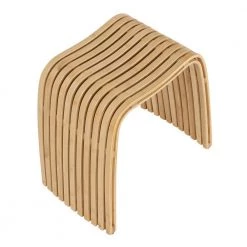 U-Bamboo 19 in. Natural U-Shaped Wood End Table by Lumisource -Cheap Lumisource Store natural lumisource end side tables tb ubamboo a0 1000