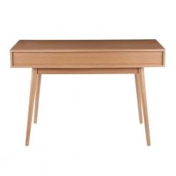 Pebble Double 47.25 in. Rectangular Natural and White Wood 2-Drawer Computer Desk with Shelf by Lumisource -Cheap Lumisource Store natural white wood lumisource writing desks ofd pebble dbl naw 66 1000