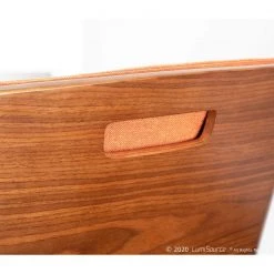 Corazza Walnut and Orange Counter Chair by Lumisource 18 Corazza Walnut and Orange Counter Chair by Lumisource -Cheap Lumisource Store orange walnut lumisource dining chairs ch crzz wl o 4f 1000