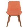 Corazza Walnut and Orange Counter Chair by Lumisource 1 Corazza Walnut and Orange Counter Chair by Lumisource -Cheap Lumisource Store orange walnut lumisource dining chairs ch crzz wl o 64 1000