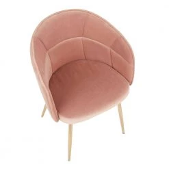 Lindsey Pink Velvet Dining Chair by Lumisource 13 Lindsey Pink Velvet Dining Chair by Lumisource -Cheap Lumisource Store pink lumisource dining chairs ch lindsy auvpk a0 1000