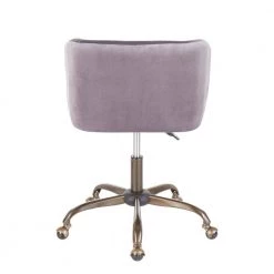 Fran Antique Silver Velvet Adjustable Task Chair by Lumisource 12 Fran Antique Silver Velvet Adjustable Task Chair by Lumisource -Cheap Lumisource Store silver lumisource task chairs oc fran anvsv 66 1000