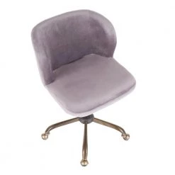 Fran Antique Silver Velvet Adjustable Task Chair by Lumisource 11 Fran Antique Silver Velvet Adjustable Task Chair by Lumisource -Cheap Lumisource Store silver lumisource task chairs oc fran anvsv a0 1000