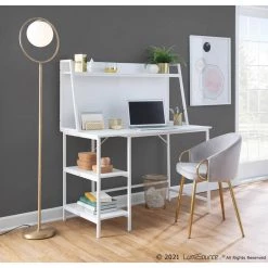 Claire Silver Velvet and Gold Metal Arm Chair by Lumisource -Cheap Lumisource Store silver velvet gold metal lumisource dining chairs ch claire auvsv 31 1000