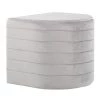 Demi Silver Velvet Ottoman by Lumisource -Cheap Lumisource Store silver velvet lumisource ottomans ot demi vsv 64 1000