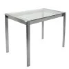 Fuji Contemporary Stainless Steel and Glass Counter Table by Lumisource 2 Fuji Contemporary Stainless Steel and Glass Counter Table by Lumisource -Cheap Lumisource Store stainless steel clear glass lumisource bar tables ct fuji ss gls 64 1000