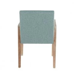 Carmen Teal Fabric and Whitewashed Wood Arm Chair (Set of 2) by Lumisource -Cheap Lumisource Store teal fabric lumisource dining chairs dc carmarm wwtl2 66 1000