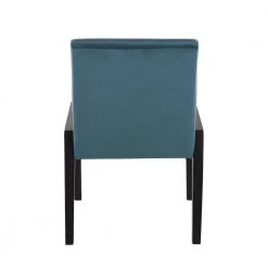 Carmen Teal Velvet and Black Wood Side Dining Chair (Set of 2) by Lumisource 10 Carmen Teal Velvet and Black Wood Side Dining Chair (Set of 2) by Lumisource -Cheap Lumisource Store teal velvet black wood lumisource dining chairs dc carmen bkcvtl2 66 1000