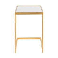 Roman Side Table with White Marble Top and Gold Finish by Lumisource -Cheap Lumisource Store white gold lumisource end side tables tb rmn au mrbw 66 1000